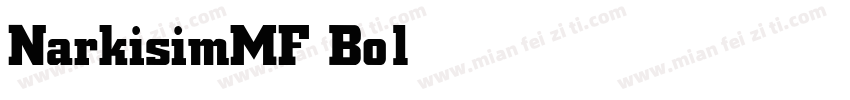 NarkisimMF Bold字体转换